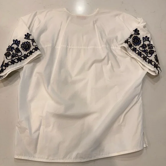 EUC Tory Burch Amy Top - Size Medium - Picture 7 of 10